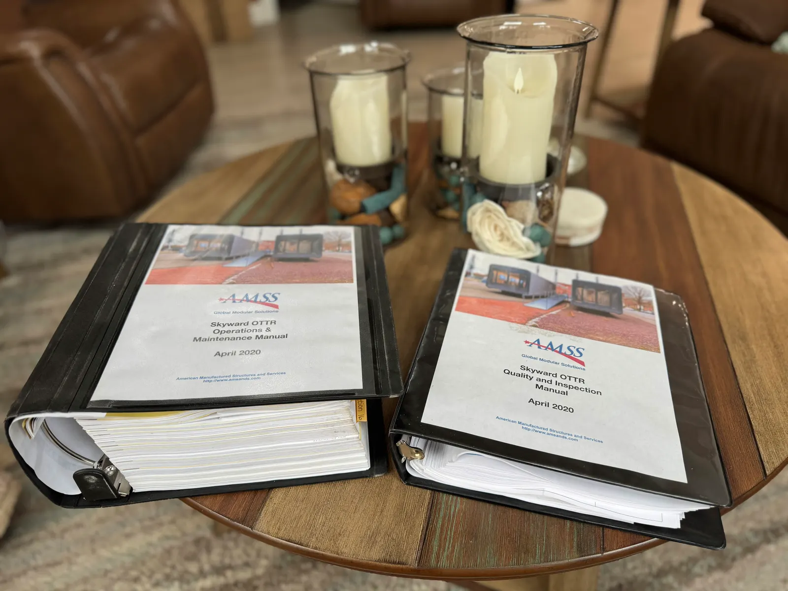 Operations and maintenance manuals for the command pods